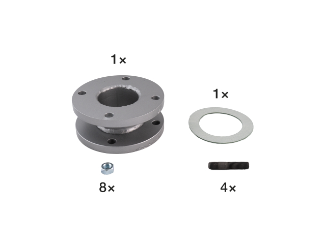 BIRAL Zubehör HLKKS Zwischenflansch Z53, DN65, 85mm