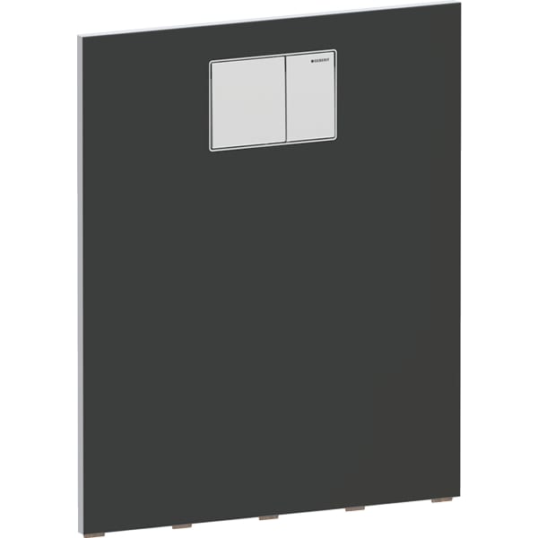 Geberit AquaClean Designplatte Glas schwarz
