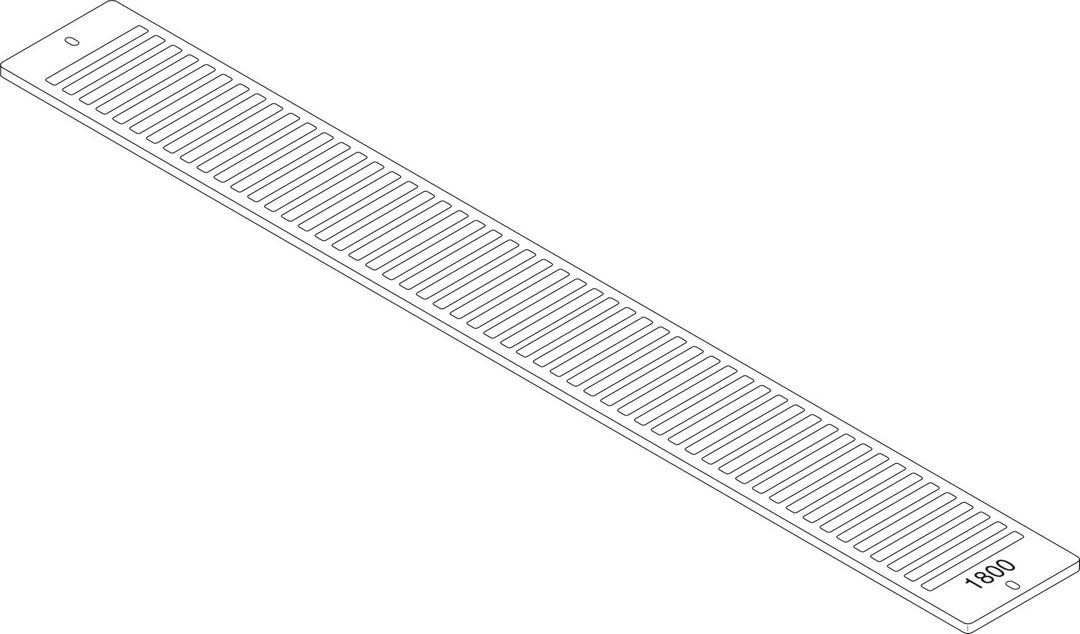 BOSCH Ersatzteil TTNR: 87183403180 Aufsteckgitter 20/22-1800 RAL9016 everp