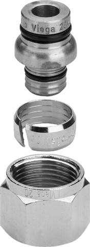 Viega Verschraubung 1019 in 16x2mm Messing