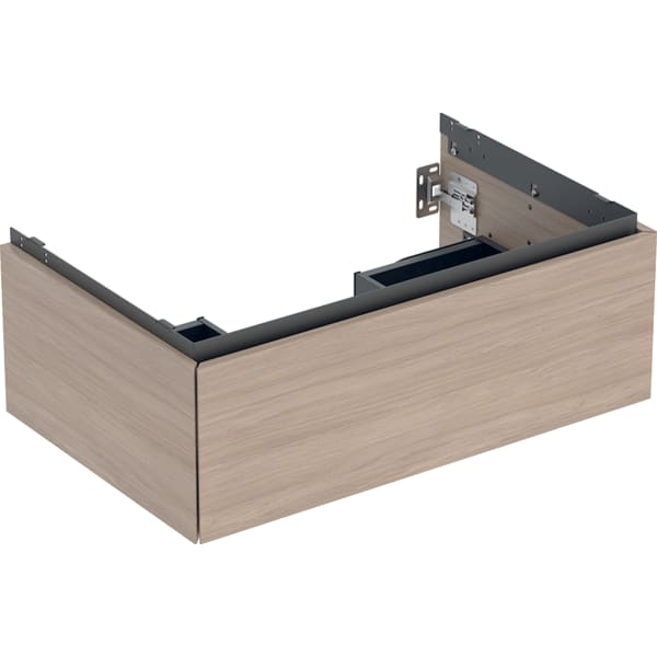 Geberit ONE Unterschrank für WT/-Platte 1 Schubl., 74x26,6x47cm, Eiche