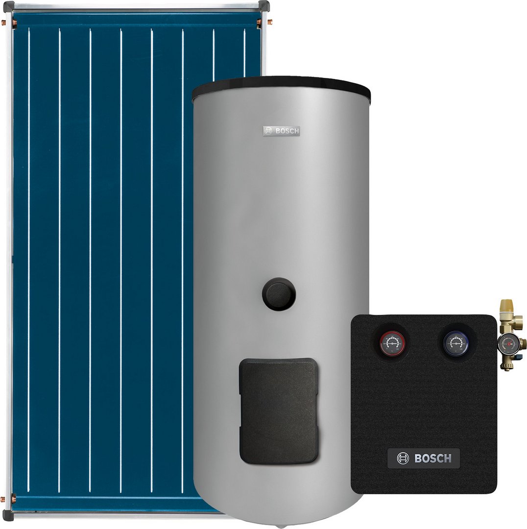 BOSCH Solar-Standardpaket JUPA SO416 3xFCC220-2V, WS400-5EKP1B, AGS10/MS100-2