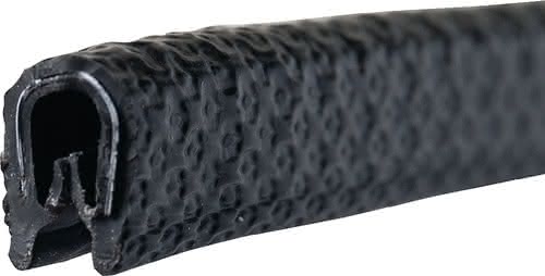 Kantenschutz Klemmber.1-2mm L.10m B.6,5mm H.9,5mm schwarz PROMAT Kantenschutz Klemmber.1-2mm L.10m B.6,5mm H.9,5mm schwarz PROMAT