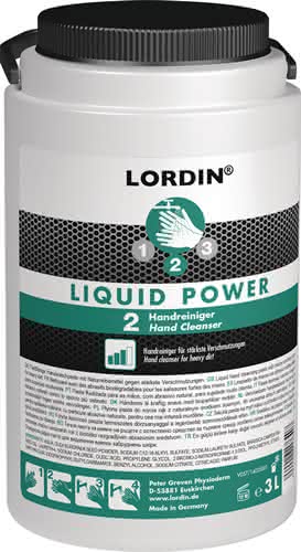 Handwaschpaste LORDIN® LIQUID POWER 3l s eifenfrei,lösemittelfrei LORDIN Handwaschpaste LORDIN® LIQUID POWER 3l s eifenfrei,lösemittelfrei LORDIN