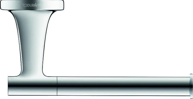 DU Starck T Papierrollenhalter, Chrom, 152x76x50