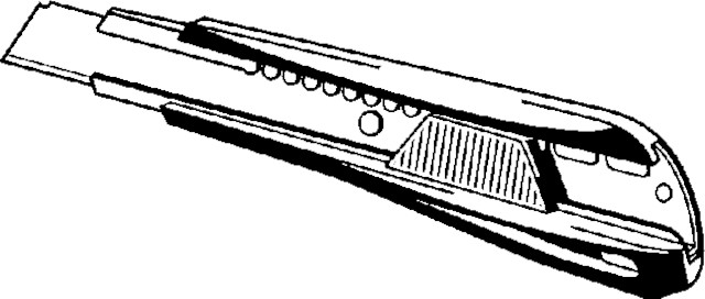Viega Cuttermesser 1219.8 zum Schneiden von Dämmplatten