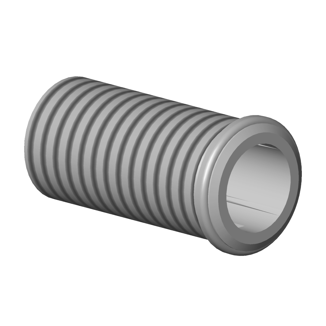 DO Hülse ERSATZTEILE 04240401800 D 36 x 69 mm Messing (23kt Gold)