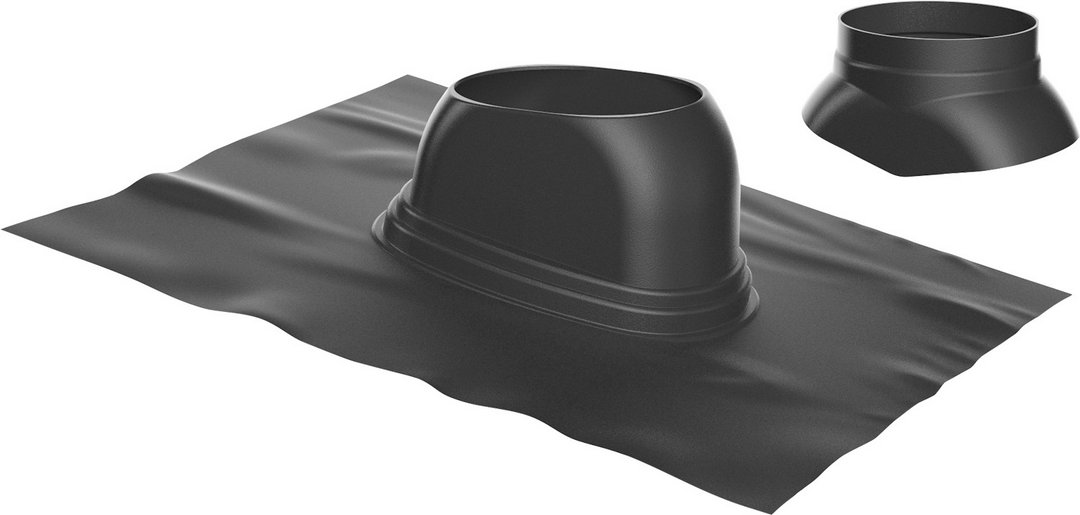 BOSCH Abgaszubehör FC-O60_80 Universalbleipfanne, schwarz, 5-25 Gr