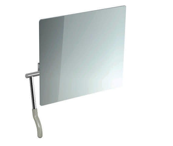 HEWI Kippspiegel, Hebel links, Serie LifeSystem lichtgrau