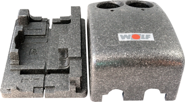 Wolf Gehäuse Wärmedämmung für Solarpumpengruppe 10 Wolf Gehäuse Wärmedämmung für Solarpumpengruppe 10