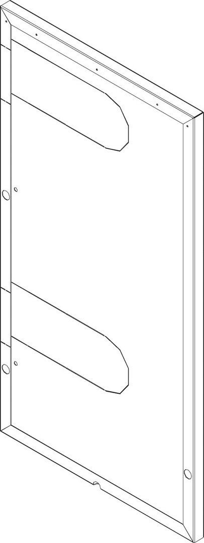 BOSCH Ersatzteil TTNR: 8738206781 Rückwand links