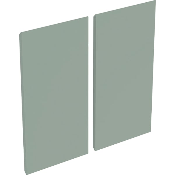 Geberit Set Tür f. Unterschrank, verk. Ausl. B:65cm, salbeigrün matt