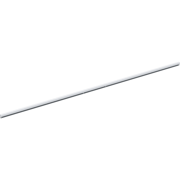 Geberit Lichtleiste ob. f. Option Plus, eckig Lichtspiegel B:160cm, schwarz-matt /alu.