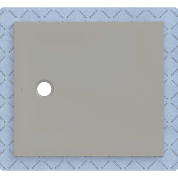 Geberit CleanFloor30 Duschfläche 100 x 90 cm integriert, mit Dichtvlies, grau matt