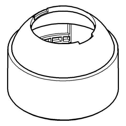 GROHE Kappe 46025 hard graphite gebürstet