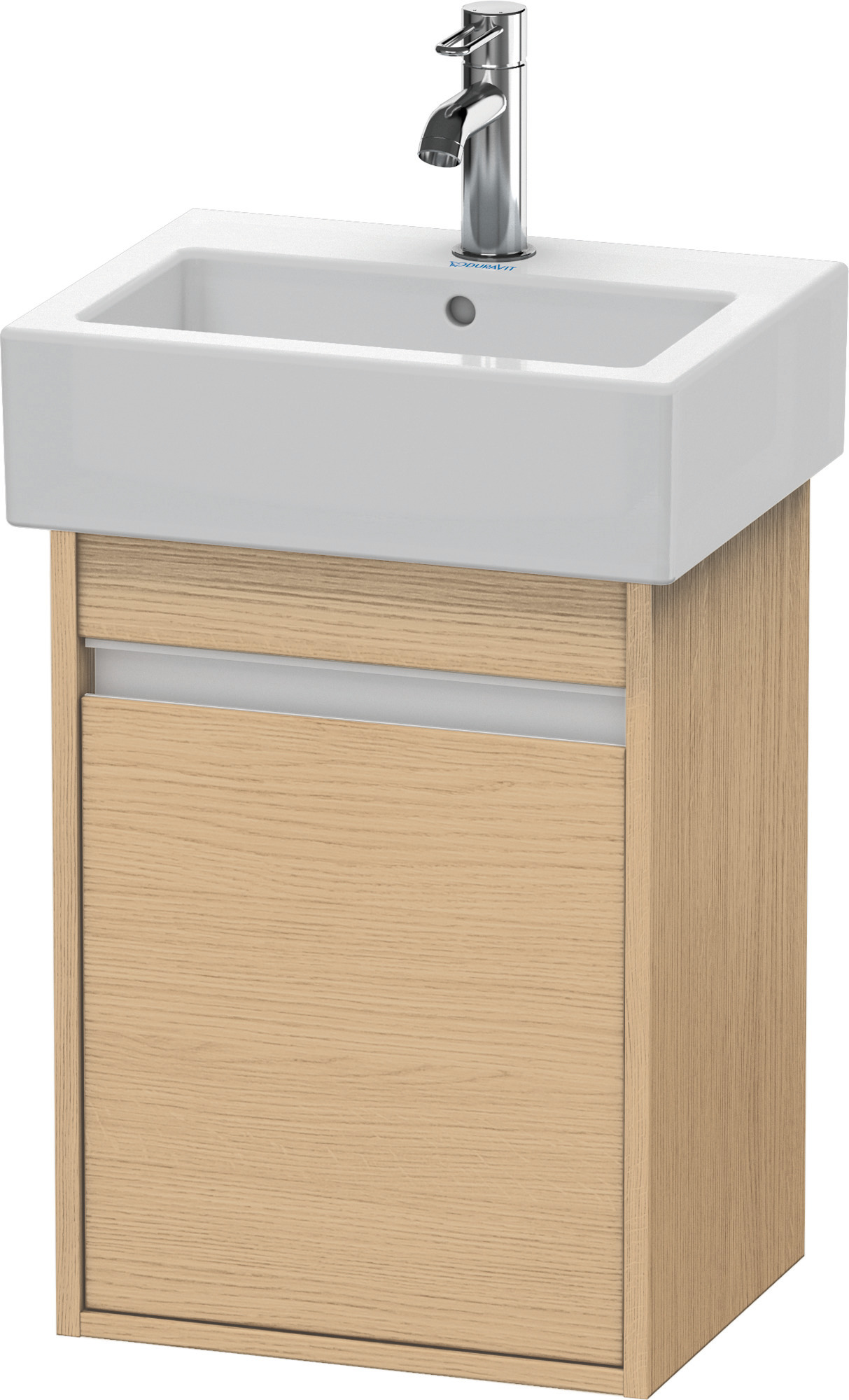 Duravit WTU wandhängend Ketho 320x400x550mm 1 Tür, TA li., f.070445, Eiche Natur