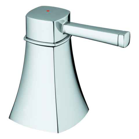 GROHE Griff 48198 rot für Grandera chrom GROHE Griff 48198 rot für Grandera chrom