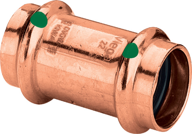Viega Muffe mit SC Profipress 2415 in 15mm Kupfer