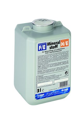 BWT Wirkstoff Mineralstoff F4, 3 Liter f. Bewados E 3 Dosiergerät, Härteber.4