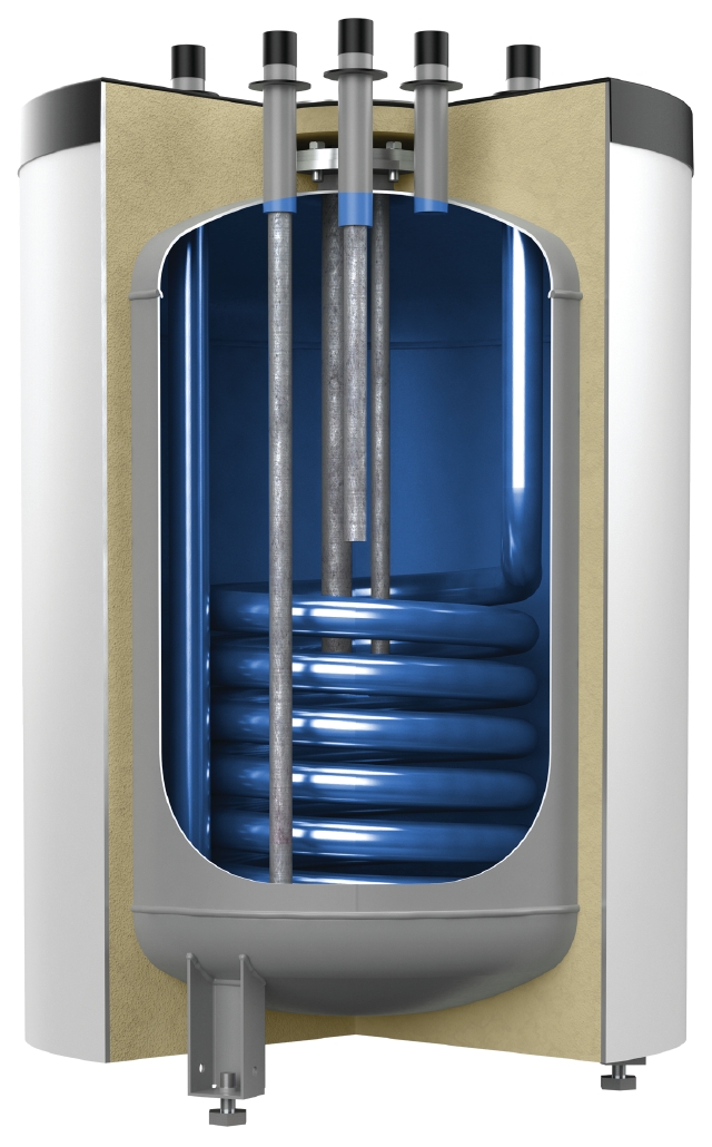 Reflex Unterstellspeicher Storatherm Aqua Compact AC 150/1_B, silber