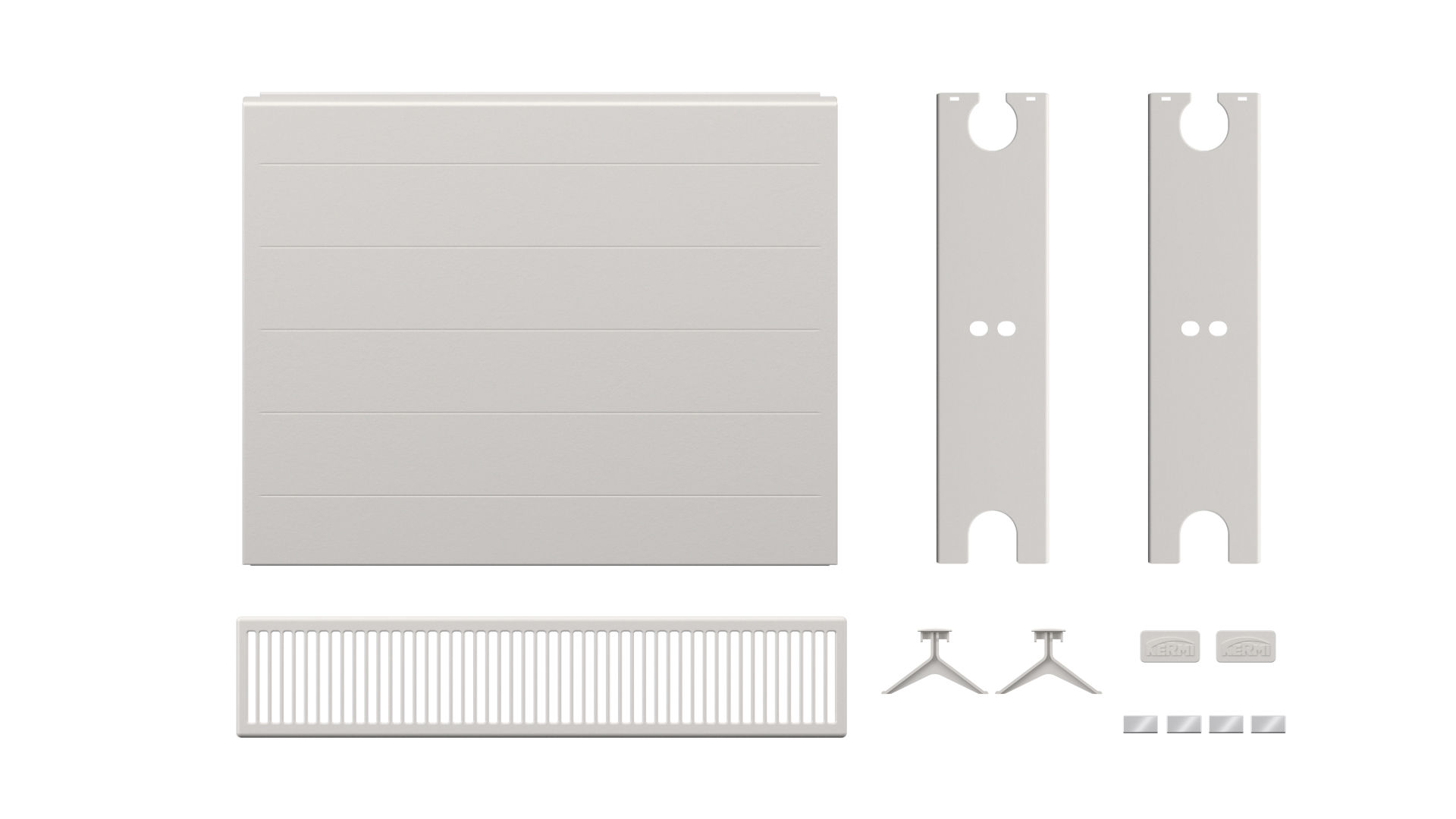 Kermi Upgrade Set Line M T22 500x500 RAL 9016