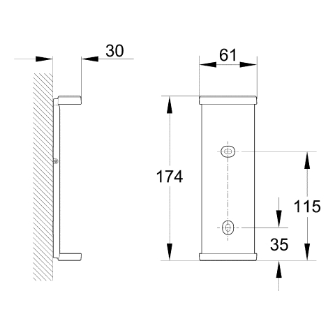 GROHE Halterung 14992 für Fernbedienung GROHE Sensia Arena