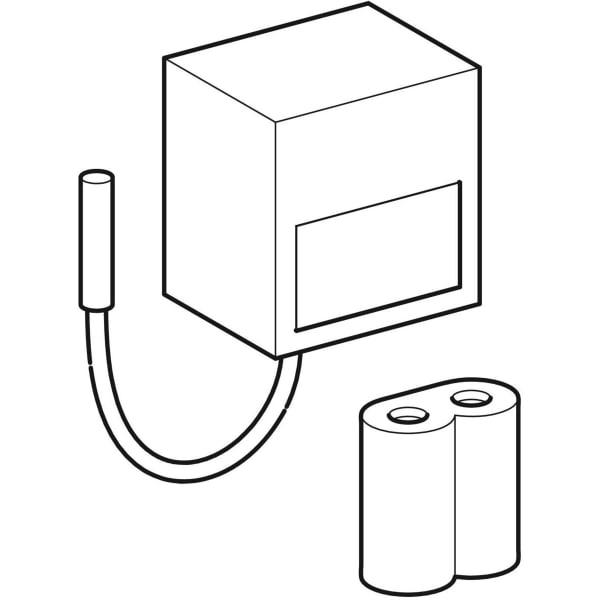 Geberit Steuermodul für Urinalsteuerung Batteriebetrieb, Typ 1000, Centaurus Geberit Steuermodul für Urinalsteuerung Batteriebetrieb, Typ 1000, Centaurus