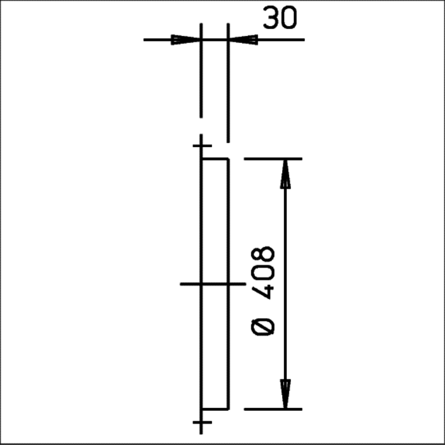 Helios FR 400 Winkel-Flanschring