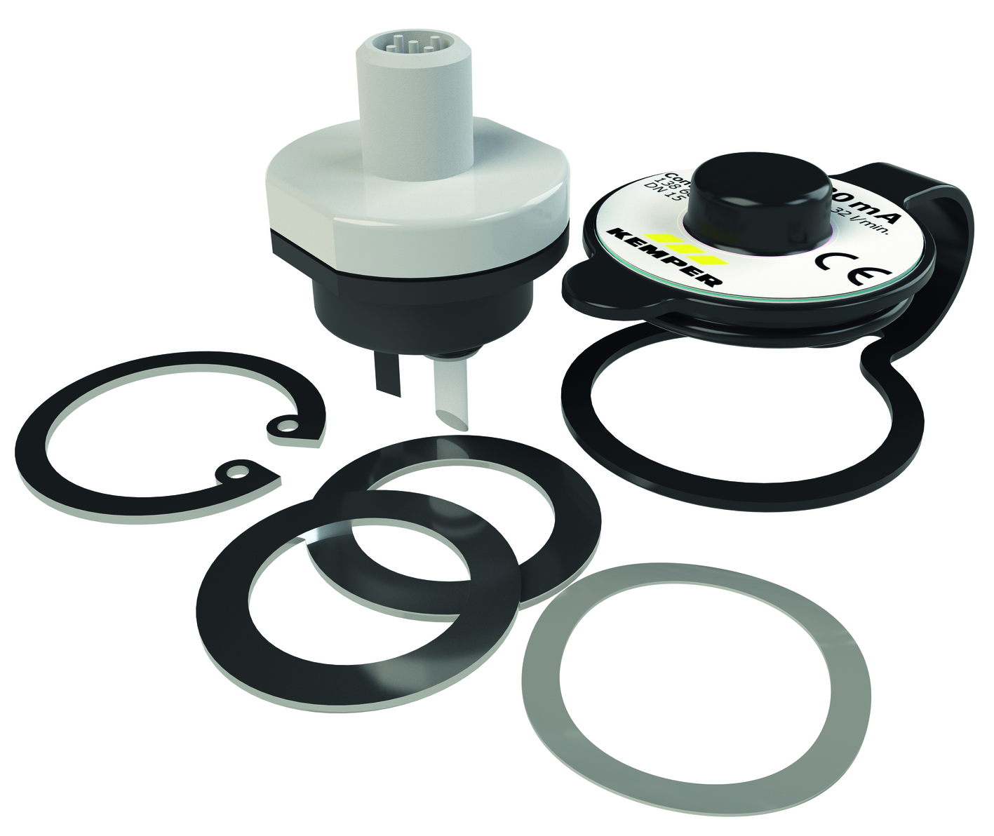 KEMPER Austauschset Sensor CONTROL-PLUS für Figur 138 6G, DN25