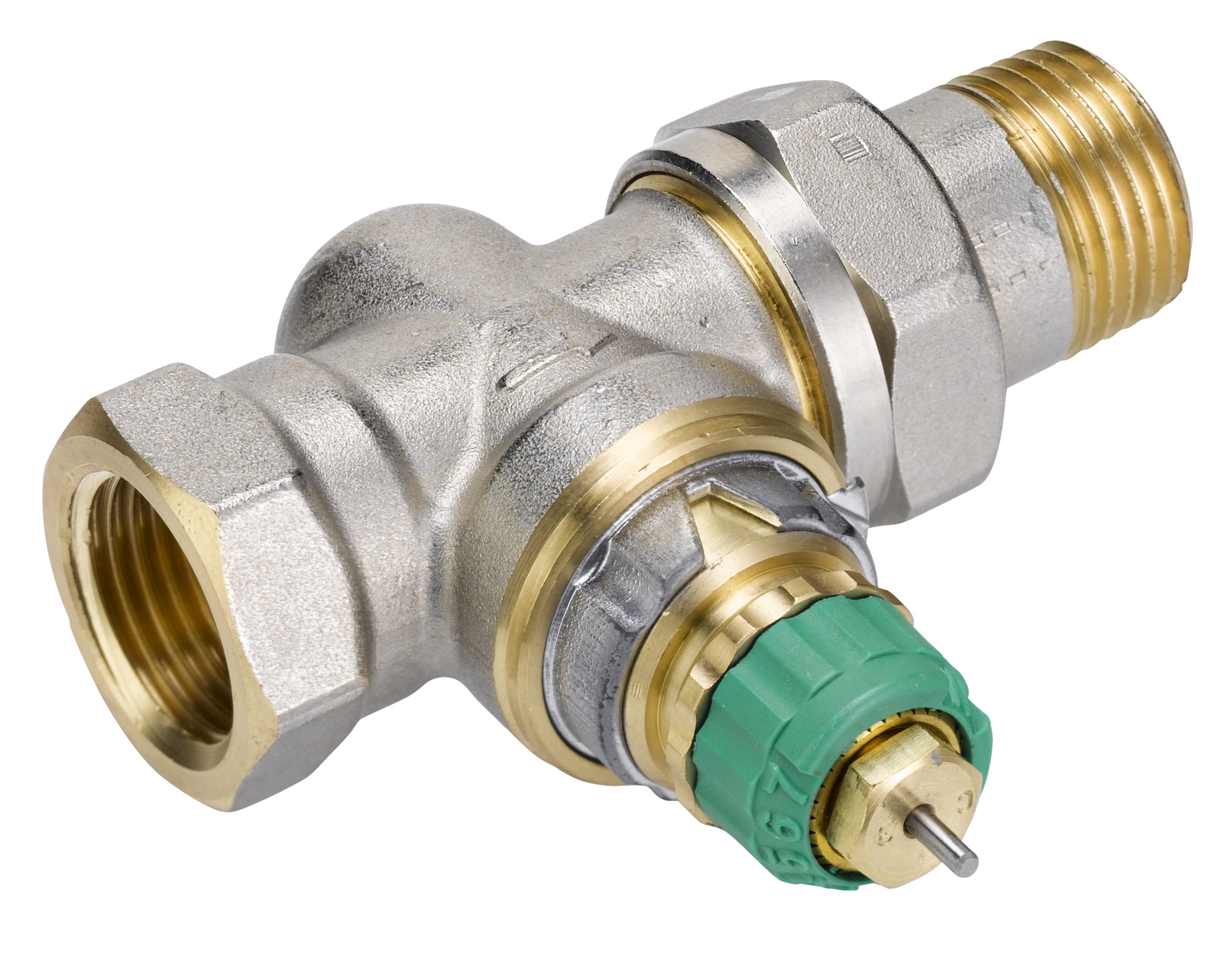 Danfoss RA-DV 15 Dynam. HK-Ventil R 1/2, Durchgang, kurze Bauform