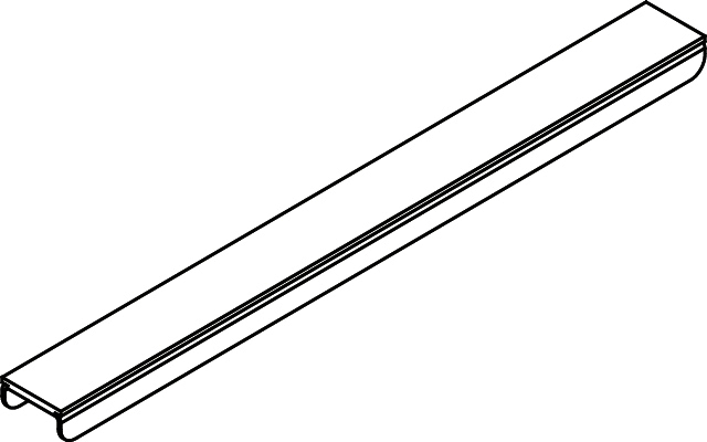 KR Kermi Rinnenabdeckung Line D5X 030 L 300 x B 45 x H 13 mm