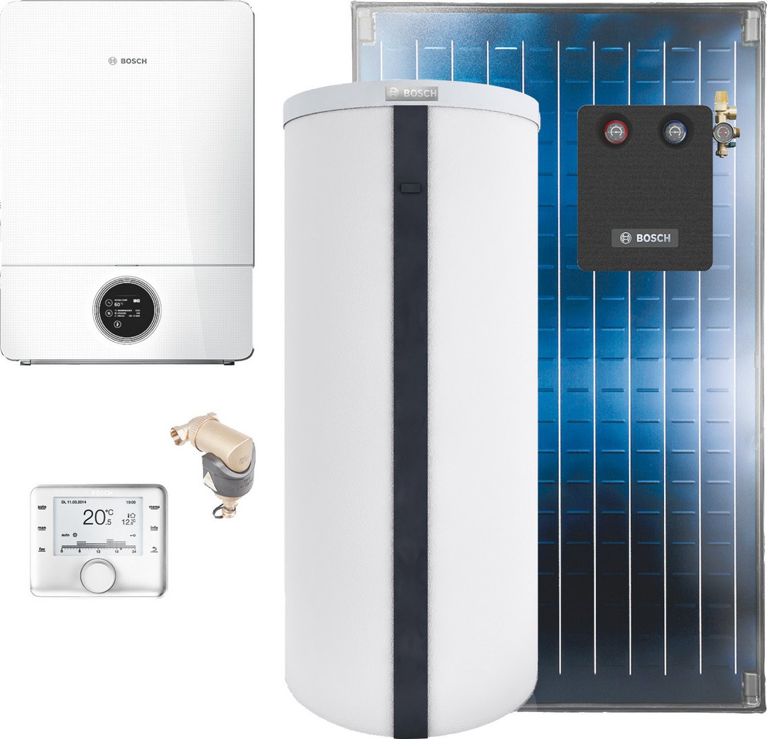 BOSCH Gas-BW-Plus-Paket BOPA GC-Sys947 GC9001iW 20 E, 4 x FKC, CS 750 C, CW400