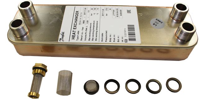 Wolf Wärmetauscher-Set für CAT-37-CONVERT