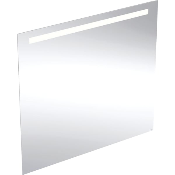 Geberit Option Basic Lichtspiegel, eckig Beleuchtung oben, 100x90x3cm, alu. elox
