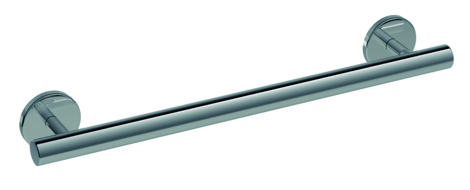 HEWI Haltegriff, L:600mm, d:33mm, Kst., chromoptisch beschichtet