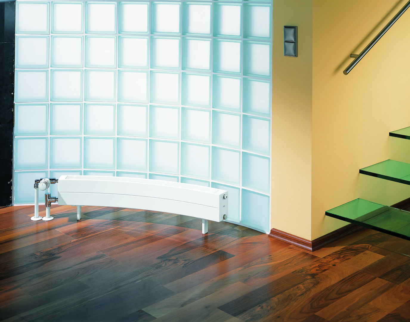 Kermi Konvektor Typ32 BH210x133x3400mm QN3832, weiß, 6bar, m. Abd., AB Uni.