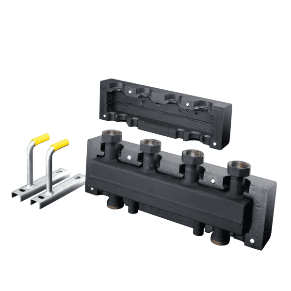 OVENTROP-Hydraulische Weiche HydroFixx DN 25, für 3 Heizkreise, Stahl