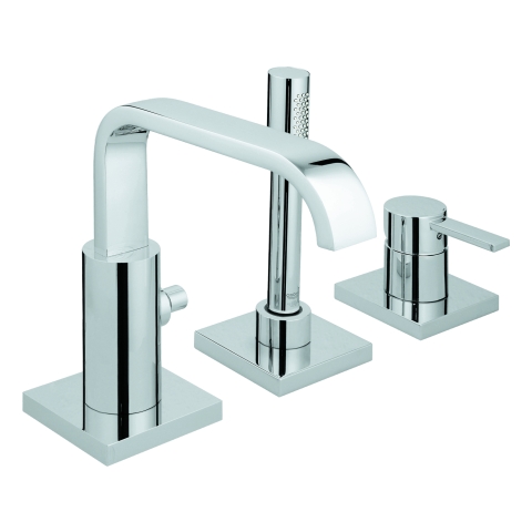 GROHE 3-Loch-EH-Wannenbatterie Allure 19316 Oberbau ohne Unterbau chrom GROHE 3-Loch-EH-Wannenbatterie Allure 19316 Oberbau ohne Unterbau chrom
