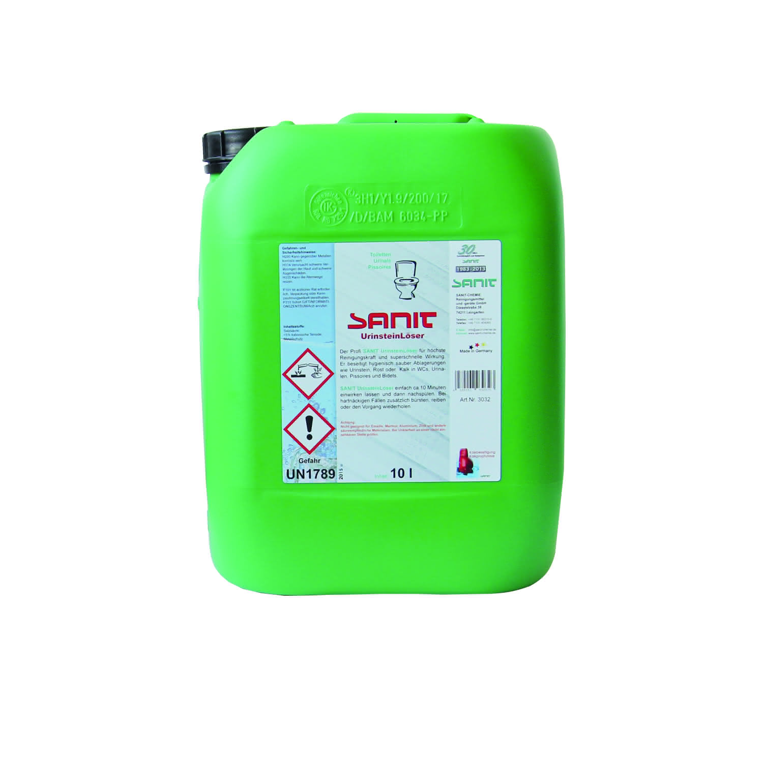 SANIT-CHEMIE UrinsteinLöser 10 l Kanister SANIT-CHEMIE UrinsteinLöser 10 l Kanister