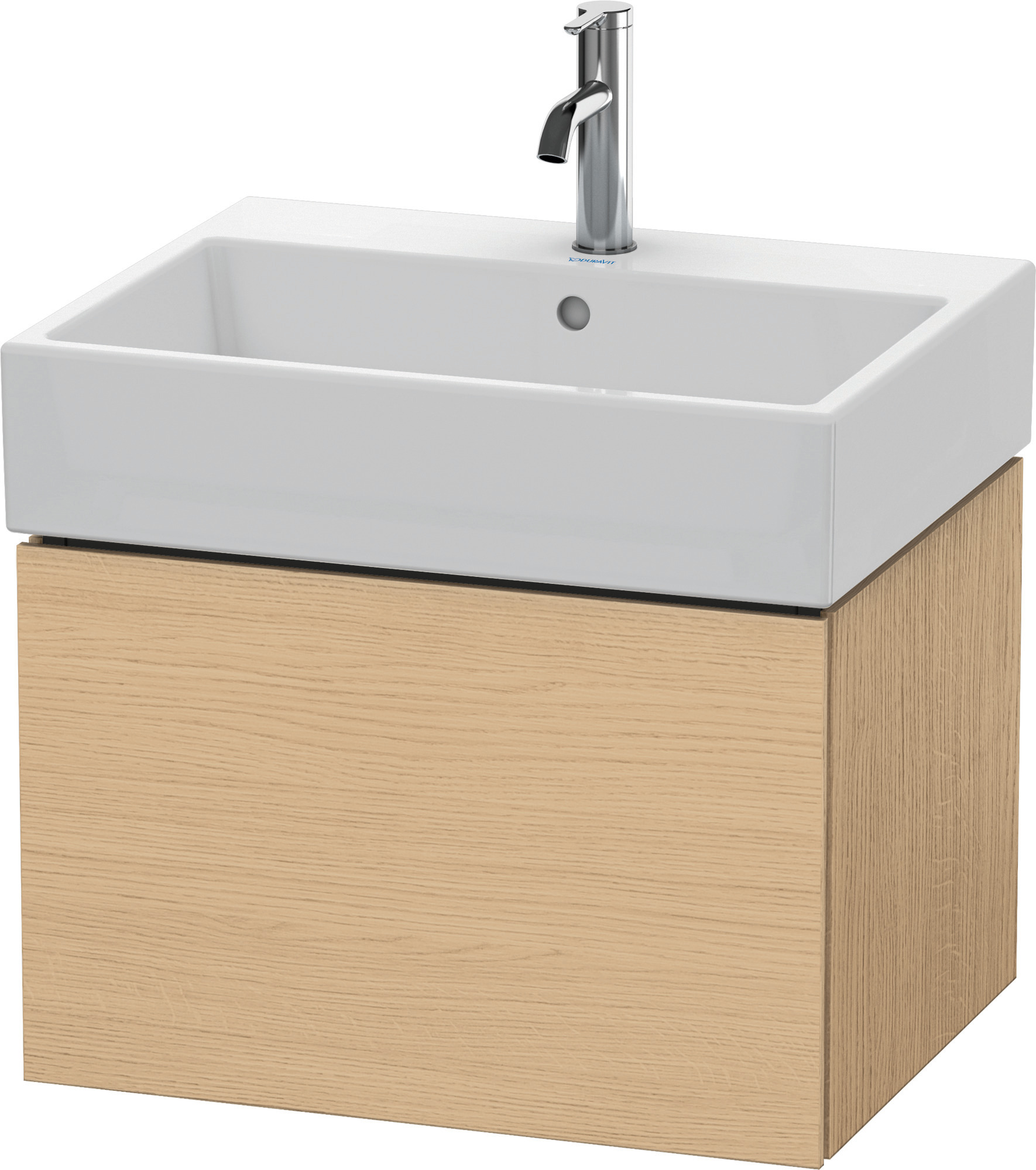 Duravit WTU L-Cube 394x584x459mm 1 Auszug, Eiche Natur