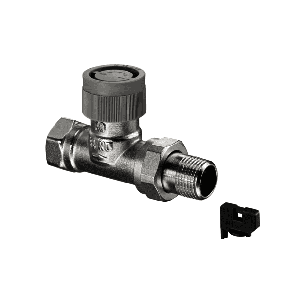 OVENTROP-Thermostatventil "AQ" DN10, Durchgang, mit "Q-Tech"