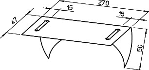 HELIOS Montagekonsole MK 2 für RADAX Radialventilatoren