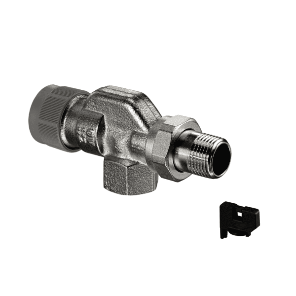 OVENTROP-Thermostatventil "AQ" DN10, Axialventil, mit "Q-Tech"