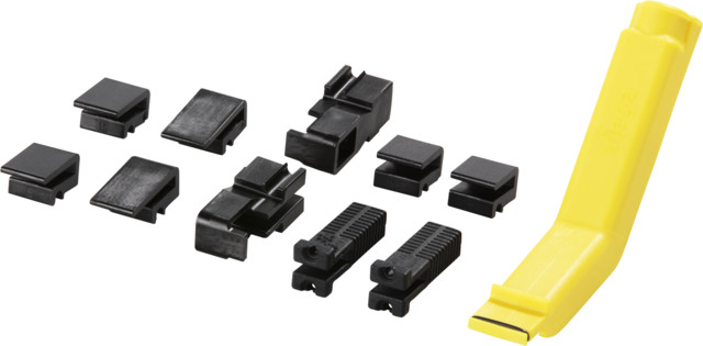 Viega Zubehörset Advantix Vario 4967.94 in Kunststoff schwarz