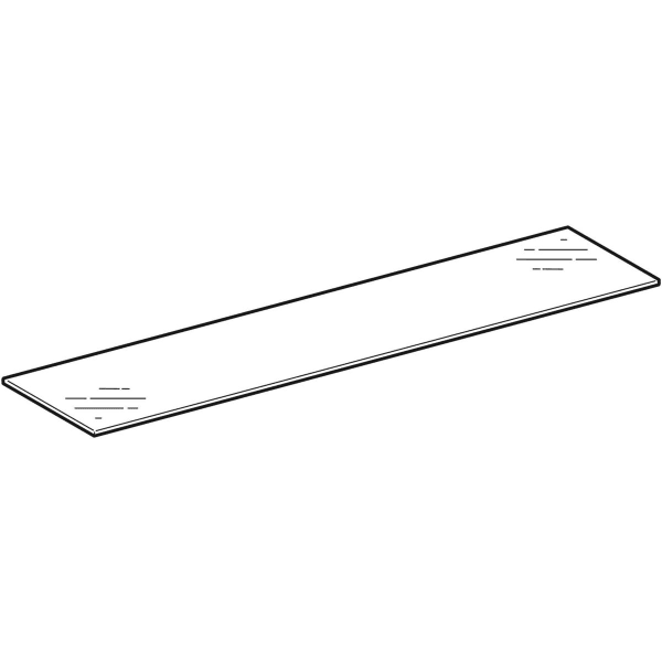 Geberit Glaseinlegeboden für Option Basic für Spiegelschrank, Breite 60 cm