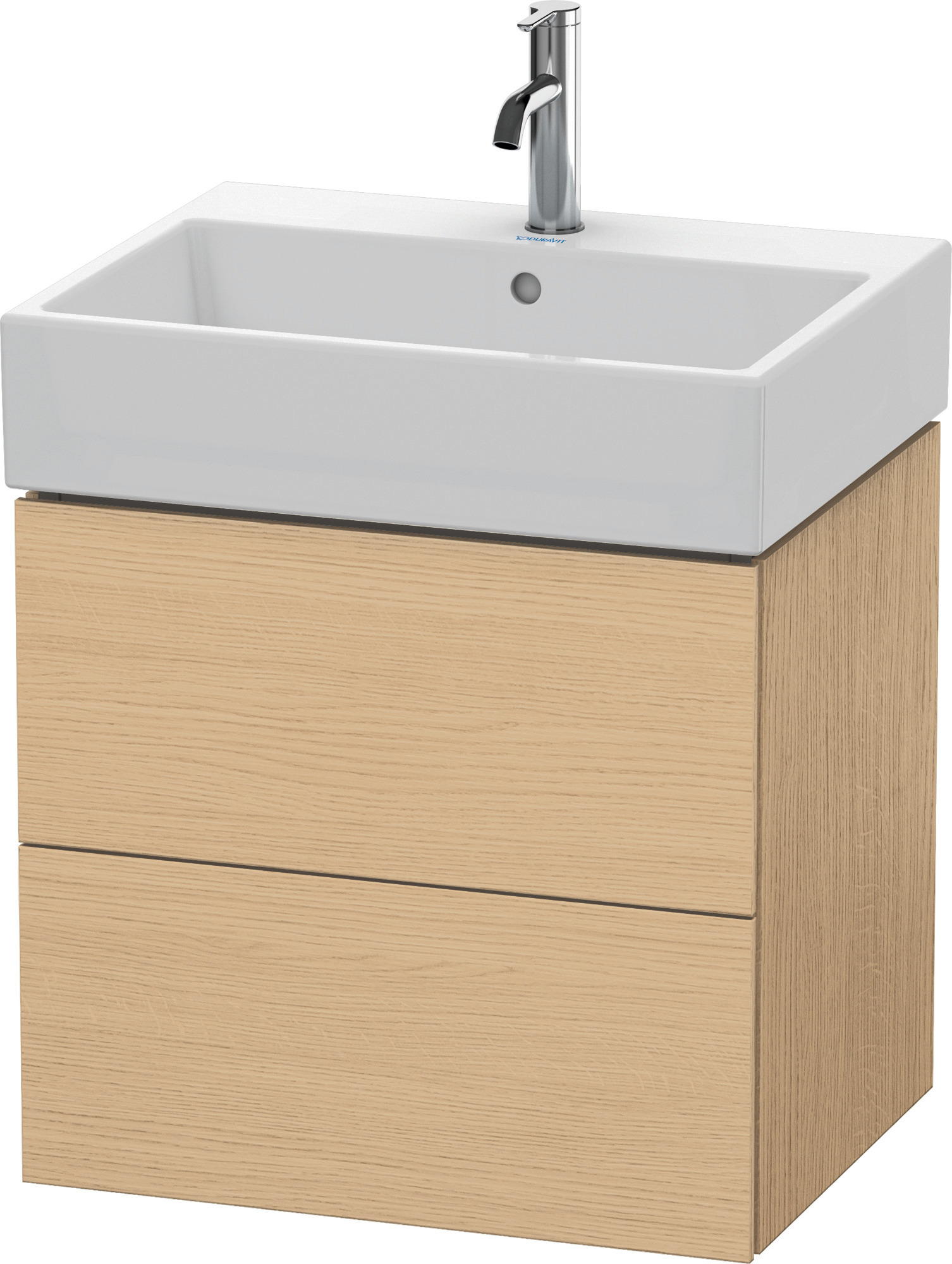 DU WTU L-Cube 544x584x459mm 2 Schubkästen, Eiche Natur
