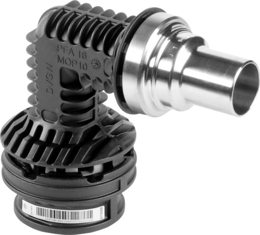 Viega Einsteckbogen 90Grad SC Geopress K 9716.1TW in 35mm x 40mm Kunststoff