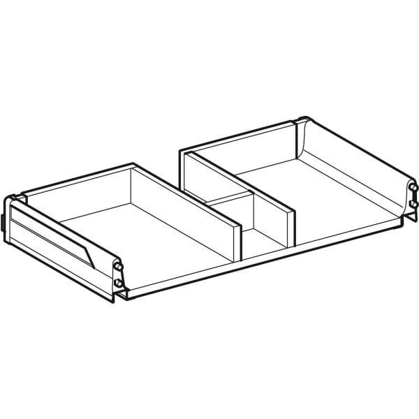 Geberit Schublade mit Ausschnitt für WTU it! Breite 70 cm