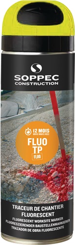 Baustellenmarkierspray FLUO TP leuchtgelb 500 ml Spraydose SOPPEC Baustellenmarkierspray FLUO TP leuchtgelb 500 ml Spraydose SOPPEC