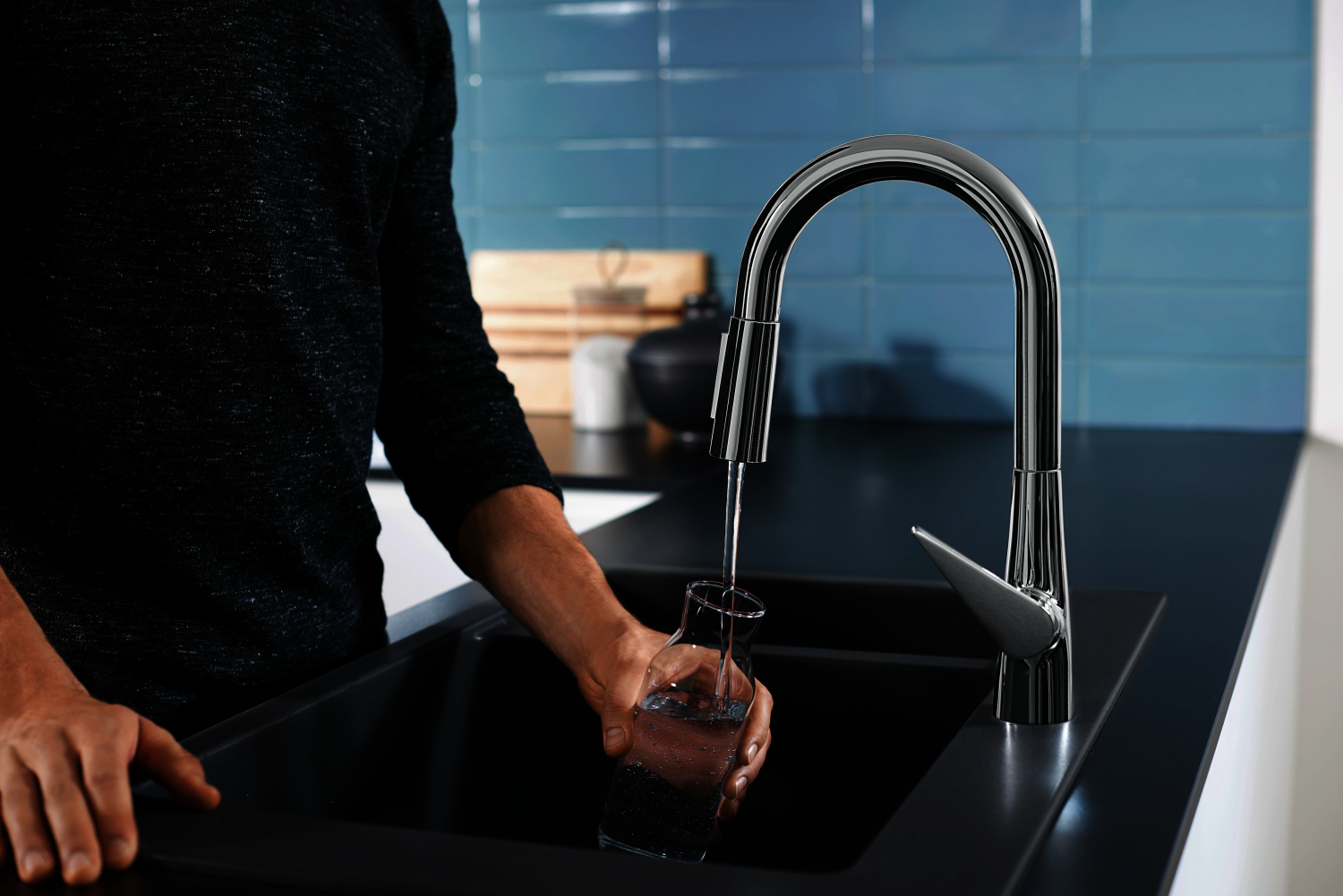 Hansgrohe Spültischmischer 160 Talis M51 Ausziehbrause 2jet sBox chrom